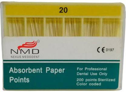 NMD NEXUS MEDODENT Absorbent Paper Point -2%-#20