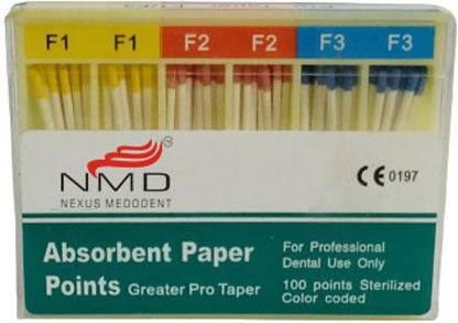 NMD NEXUS MEDODENT Absorbent Paper Point -F1-F3