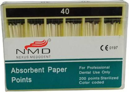 NMD NEXUS MEDODENT Absorbent Paper Point -2%-#40