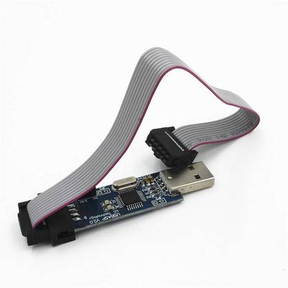 arduino M470 USBASP USBISP AVR Programmer 10 Pin Cable USB ATMEGA8 ATMEGA128 V2.0 Micro Controller Board Electronic Hobby Kit