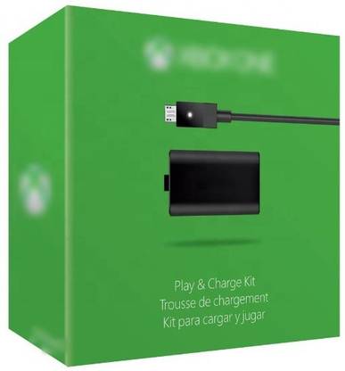 JAYJIT Rechargeable Xbox One Battery Pack, 1 Pack 1400mAh Xbox One Controller Battery Pack Play and Charge Kit for Xbox One S/X/Elite Controller with 1.5m Micro USB Charging Cable and LED Indicator Game Battery
