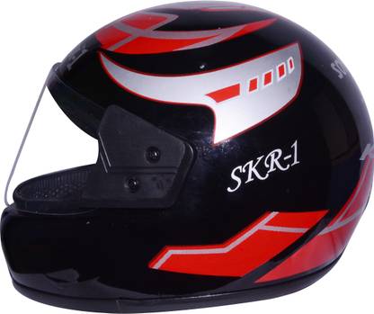 Sonax-1 SKR RED KIMI FULL FACE HELMET (ISI APPROVED) Motorbike Helmet