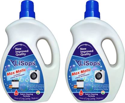 LiSops Max Matic Multi-Fragrance Liquid Detergent