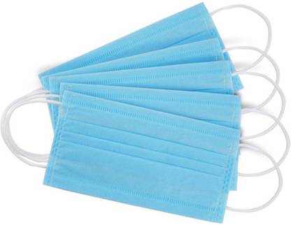 ORION LIFE SCIENCE Melt-Blown Fabric Disposable 3 Ply Surgical Mask (Blue, Without Valve, Pack of 25) for Unisex 3 LAYER SURGICAL MASK Reusable, Washable Surgical Mask