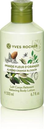 YVES ROCHER Relaxing Body Lotion Almond Orange Blossom 200 Ml