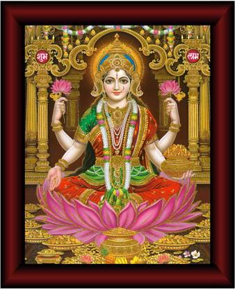 Darsh Craft Laxmi Mata Religious Frame