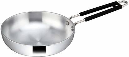 CARNIVAL Aluminium induction based frypan 1 ltr pure virgin aluminium Fry Pan 20 cm diameter 1 L capacity