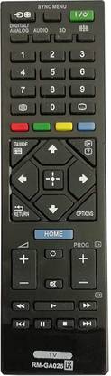 hybite Compatible LCD/LED TV Remote Control (Black) sony Remote Controller