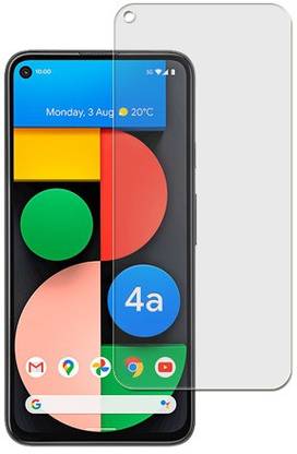 Meeon Tempered Glass Guard for GOOGLE PIXEL 4A 5G Front Matte Tempered Glass Guard
