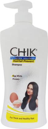 Chik Protein Solutions Hair Fall Prevent Shampoo, With Egg White Protein