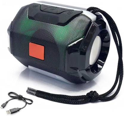 RENTOOR BEST PRICE Portable Wireless Speaker LED Light Flash Mp3 Music Player 10 W Bluetooth Speaker
