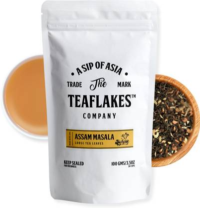 Teaflakes Assam tea pack of 2 Unflavoured Tea Vacuum Pack