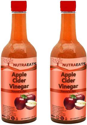 NutraEats Advanced Apple cider vinegar with mother Vinegar (Y) (Pack Of 2) Vinegar