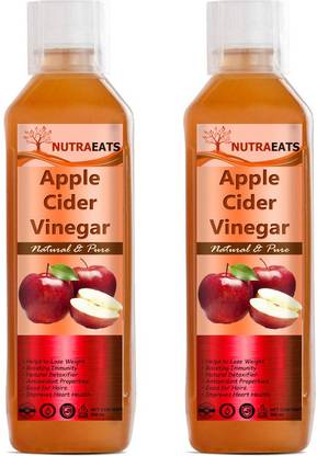 NutraEats Ultra Apple Cider Vinegar With Mother Vinegar Vinegar (J) (Pack Of 2) Vinegar
