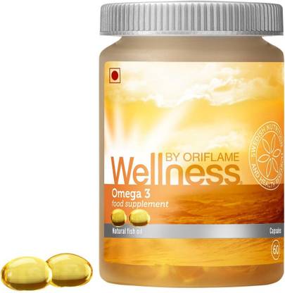 Oriflame Sweden Wellness Omega 3 Food Supplement (60 Tablets)