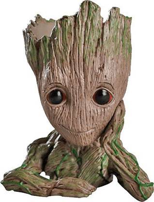 Unique Shape Groot flower pot and pen holder