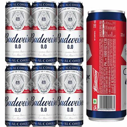 Budweiser BW0 0.0 330 ML -CAN Can
