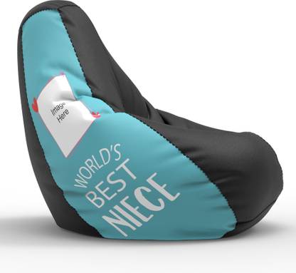 ComfyBean Jumbo Worlds Best Niece Teardrop Bean Bag  With Bean Filling