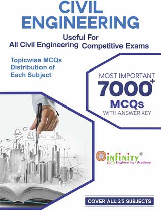 Civil Engineering Objective Book (7000+MCQ) Useful For All Civil Engg. Competitive Exams