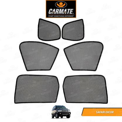 CARMATE Side Window Sun Shade For Tata Safari Dicor