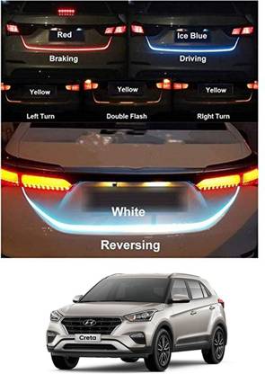 MATIES Led Strip Trunk/Dicky/Boot/Tail Lights Streamer Brake Turn Signal Light For Creta New Universal For All Models Car Fancy Lights