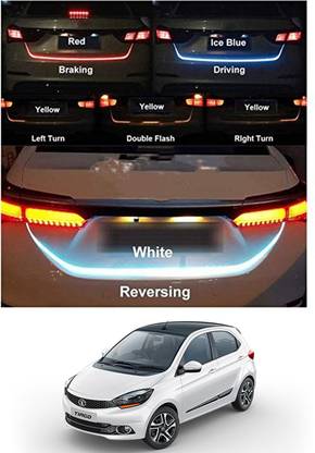 MATIES Led Strip Trunk/Dicky/Boot/Tail Lights Streamer Brake Turn Signal Light For Tiago Universal For All Models Car Fancy Lights