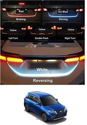 RKPSP Led Strip Trunk/Dicky/Boot/Tail Lights Streamer Brake Turn Signal Light For Urban Cruiser Universal For All Models Car Fancy Lights