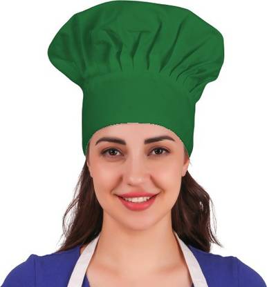 Kodenipr Club Green Chef Cap/ Cook Cap/ Baker Cap/ Chef Hat