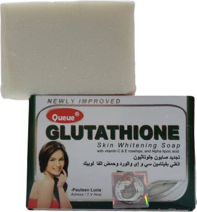 Queue Glutathione Skin Whitening & Fairness Soap