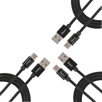 Quartz USB Type C Cable 1 m C_TYPE_3_BLACK