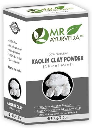 MR Ayurveda Kaolin Clay Powder for Skin Whitening