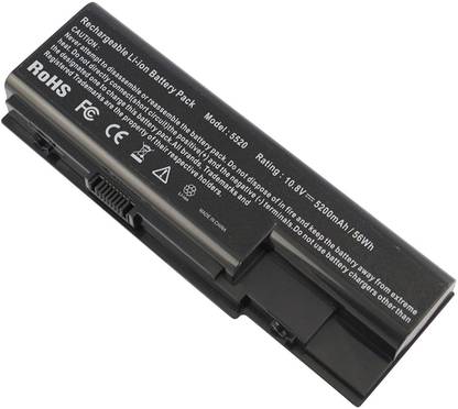 विस्टर Laptop Battery Compatible for AS07B31 AS07B51 AS07B41 AS07B42 AS07B32 AS07B61 AS07B71 AS07B72 AS07B52 ICL50 ICY70 ICW50, LAPTOP Acer Aspire 5920 5315 5520 6930 7520 7720 6 सेल लैपटॉप बैटरी