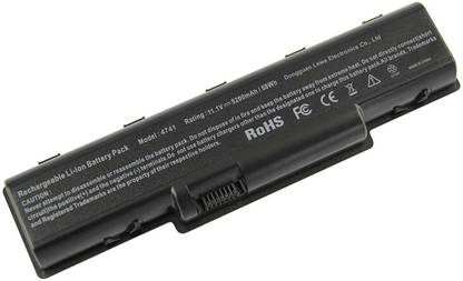 WISTAR Laptop Battery Compatible for Aspire 5532 5732Z 5334 5517 AS09A31 AS09A61 AS09A41 AS09A51 AS09A71 AS09A75 6 Cell Laptop Battery