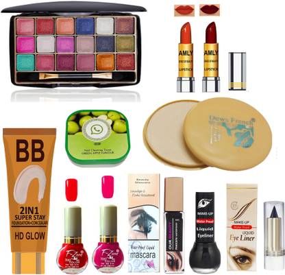 F-Zone All Season Professional Makeup kit of 11 Makeup items 24AUG2059