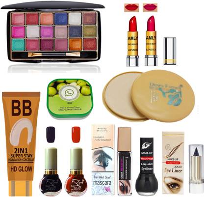 F-Zone All Season Professional Makeup kit of 11 Makeup items 24AUG2163