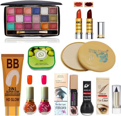 F-Zone All Season Professional Makeup kit of 11 Makeup items 24AUG2065