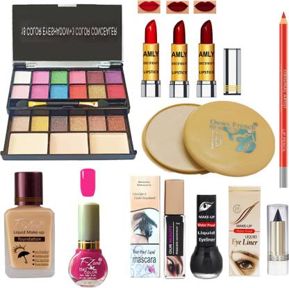 F-Zone All In one Makeup Kit of 11 Makeup Items Vk40