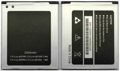 GIFFEN Mobile Battery For  Micromax Bolt Q338 - Original Tested 100% Backup Guaranteed