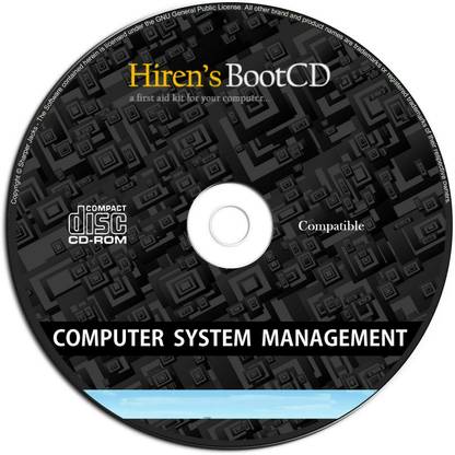 COMPATIBLE Hiren's Boot CD - PC Repair, Virus Removal, Clone, Recovery, Password Utilities