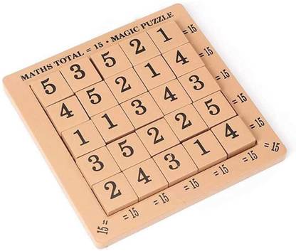 RATNA'S Magic Puzzle Maths Total - 15