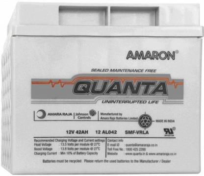 Amron 12V 42AH SMF VRLA Flooded Solar Battery