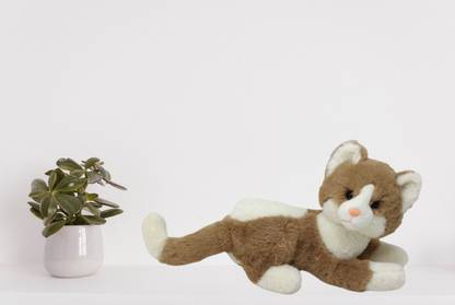 Fun Zoo Soft Plush Stuffed Kitty cat Plush Toy Stuffed Soft Toys for Baby Kids  - 30 cm