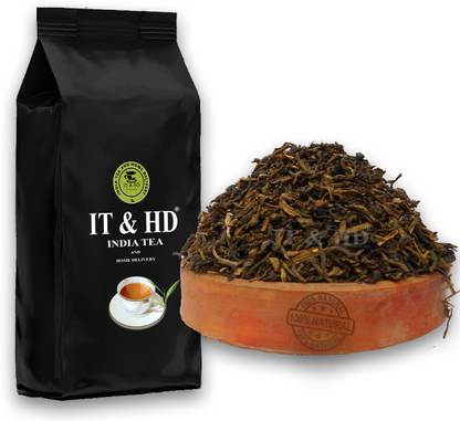 IT & HD High Quality Srilanka Organic Loose Leaf Green Tea 500 gm pouch (Direct from Tea Garden & Hand Made Packet) Green Tea Pouch