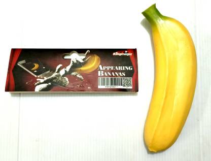 A SARKAR MAGIC WORLD APPEARING BANANA MAGIC (RUBBER) / FOLDING BANANA 1 Magic Tricks