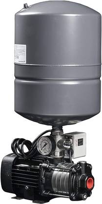 Grundfos Pressure Booster Pump Suitable for 3-4 Bathroom CMB with Tank 24 Ltr CMB 3-37 Centrifugal Water Pump
