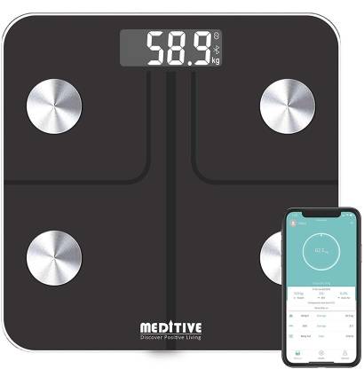 Meditive  Digital BMI Weight Scale