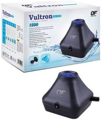 Ocean Free Vultron -1500 Single Way Aquarium Air Pump | Power : 2 Watts | Output : 110 L/H Air Aquarium Pump
