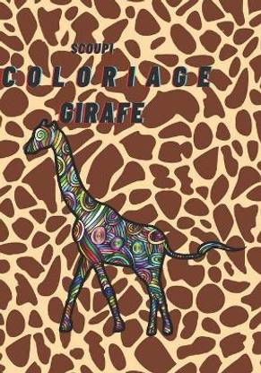 Scoupi Coloriage girafe