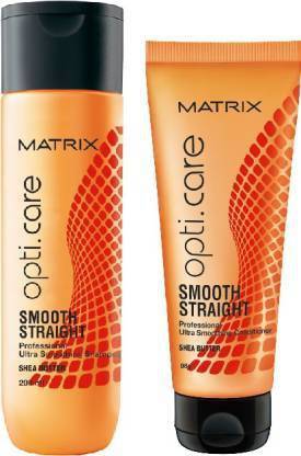 MATRIX Opti.care Smooth Straight Professional Ultra Smoothing Shampoo and Conditioner Combo