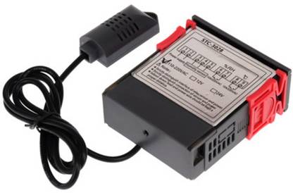 electrolight STC-3028 AC220V Dual Display Temperature and Humidity Controller With 1M Cable Multipurpose Controller